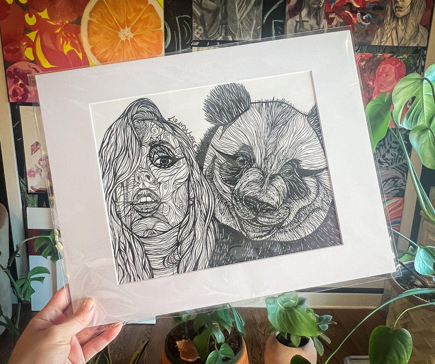 “MIRPANDA WORKS,” Fine Art Print