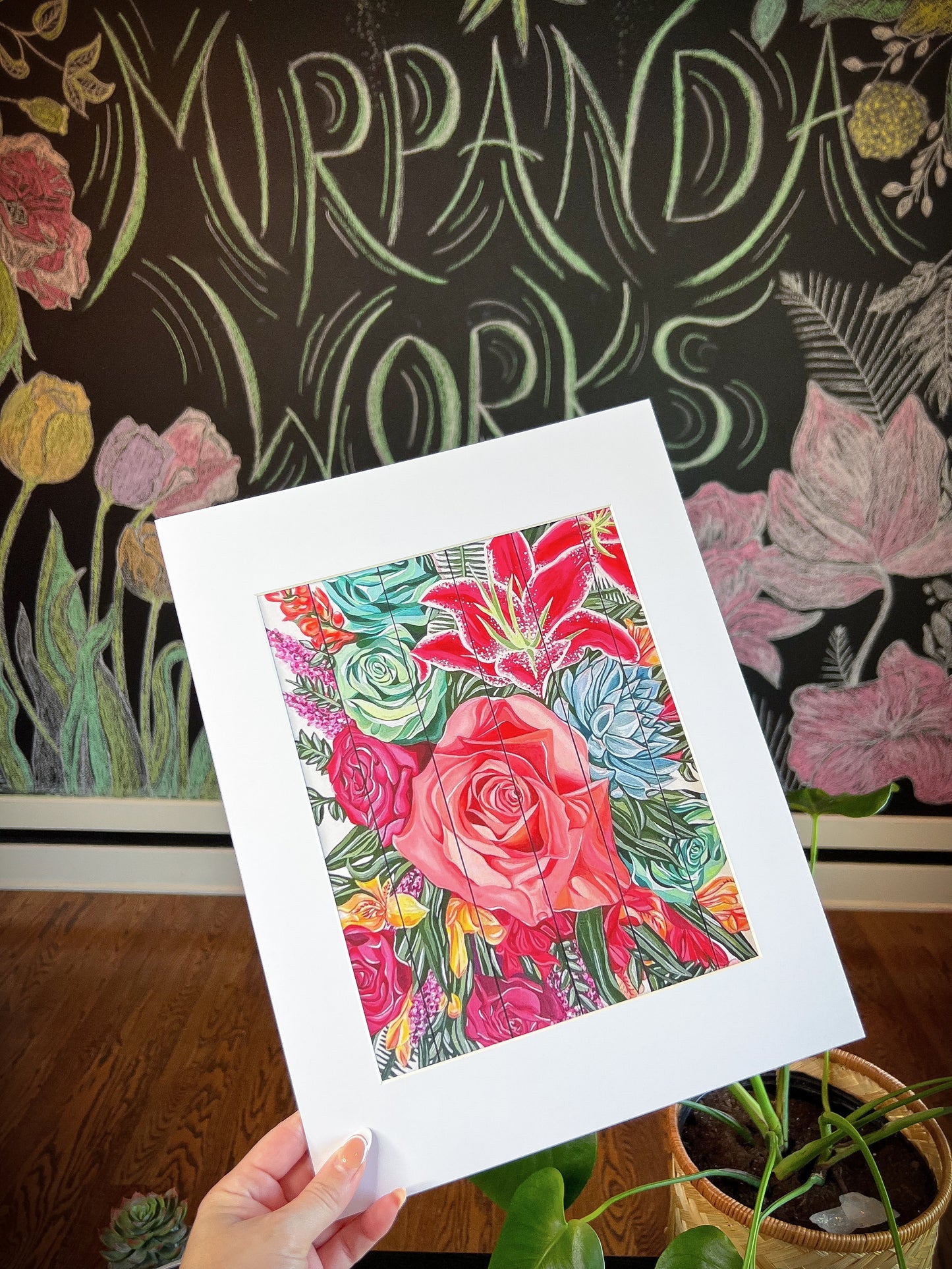« FLEURS en BLOOM », tirage d’art