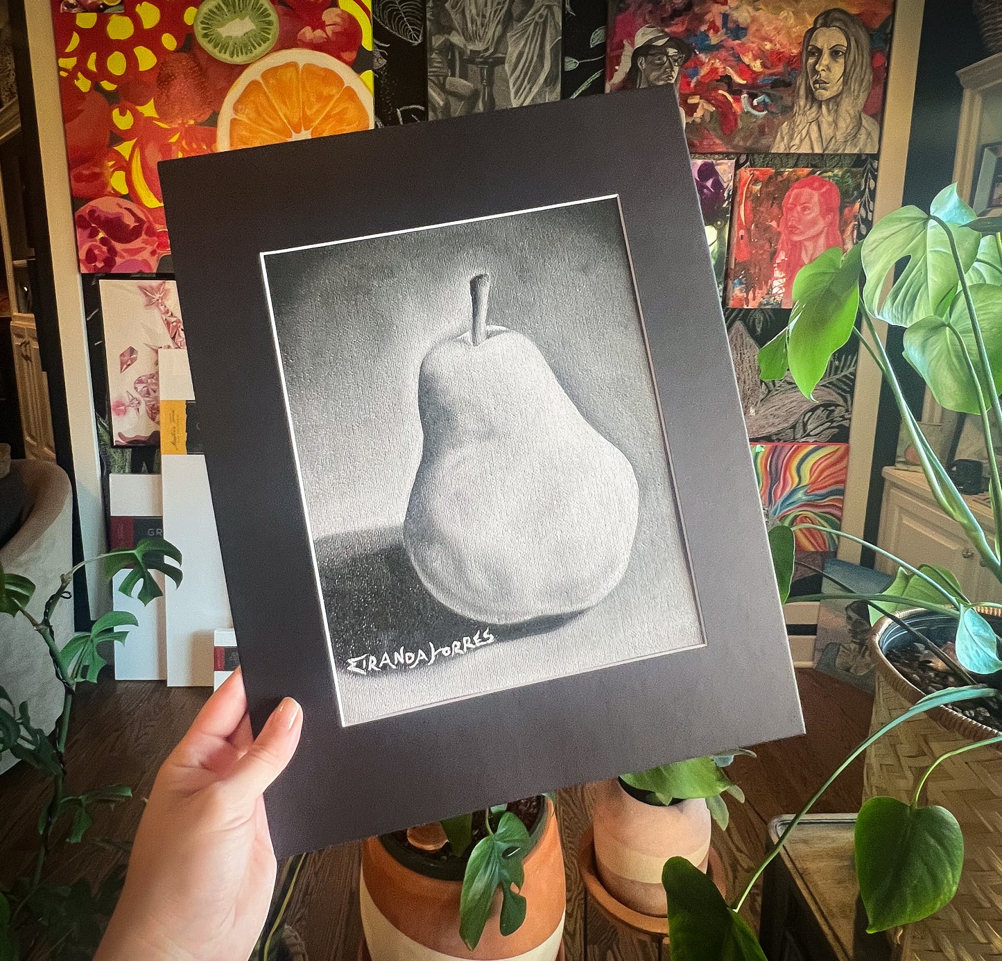 “Valued Pear,” Fine Art Print