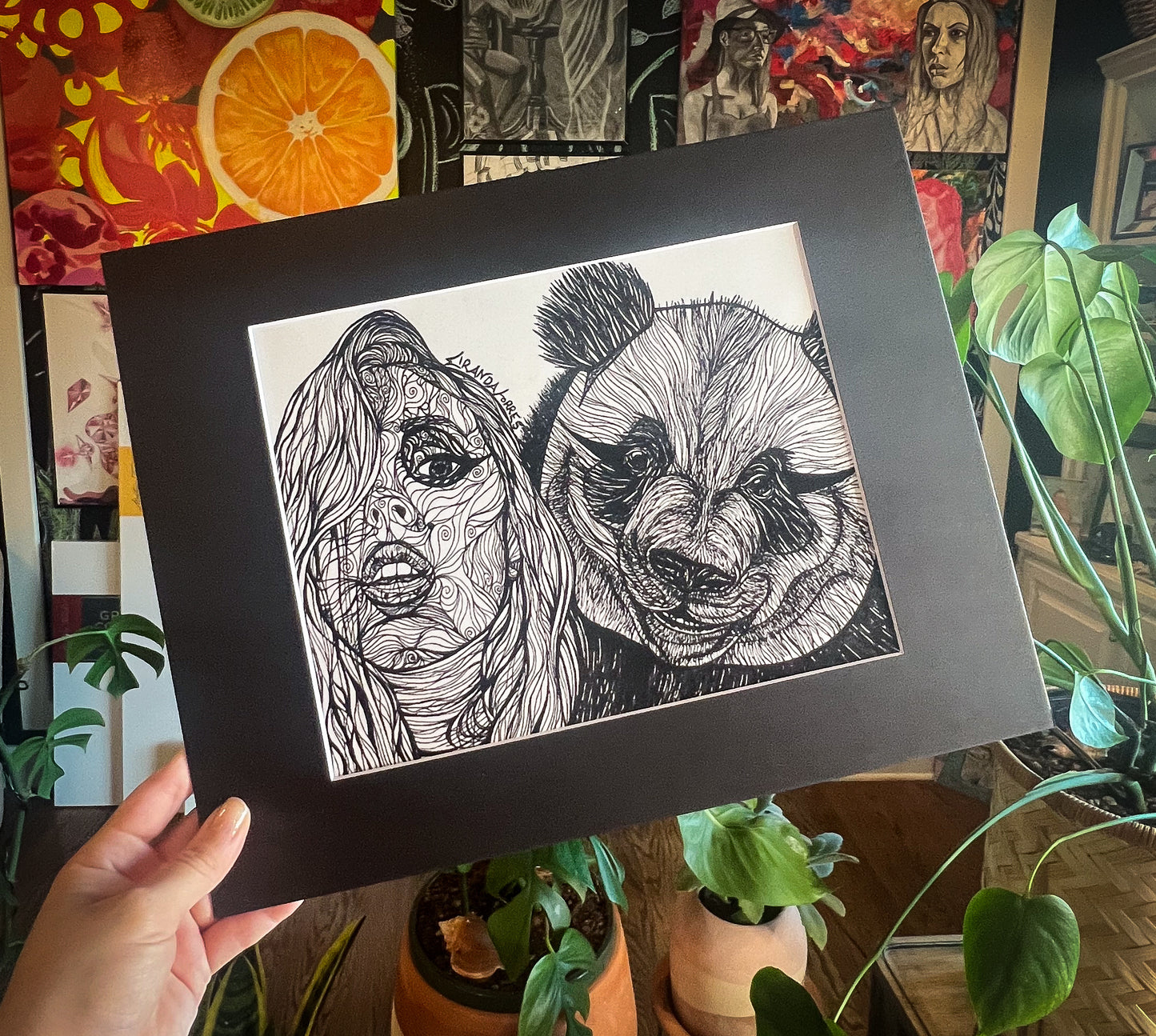 “MIRPANDA WORKS,” Fine Art Print
