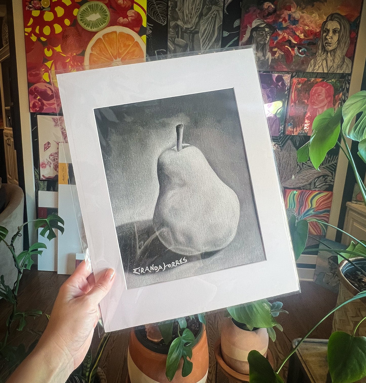 “Valued Pear,” Fine Art Print