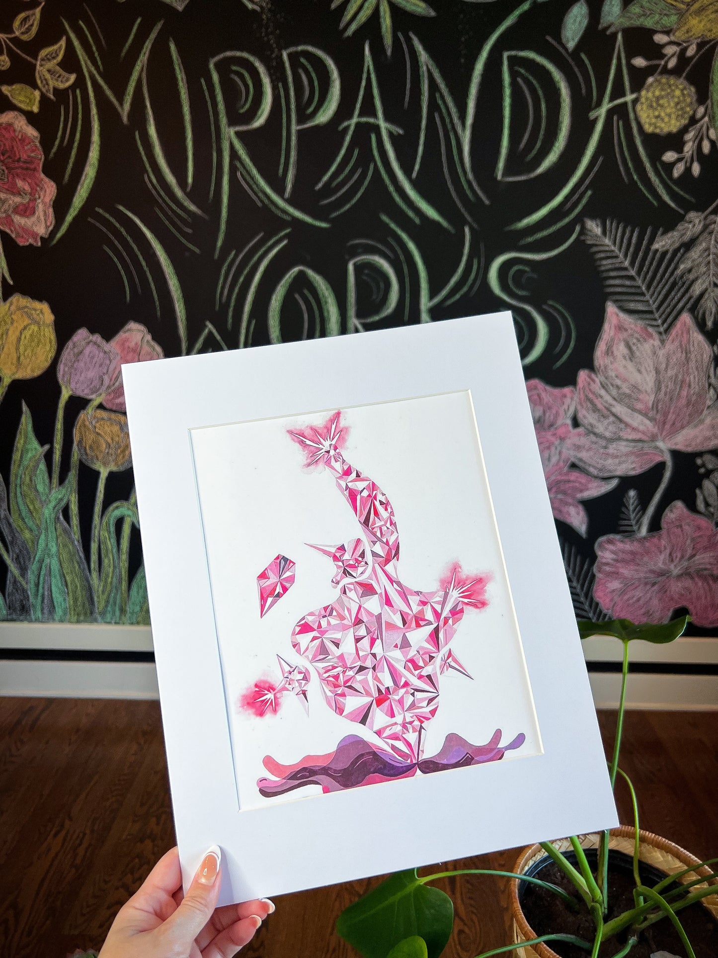 "Pink Diamond," Fine Art Print