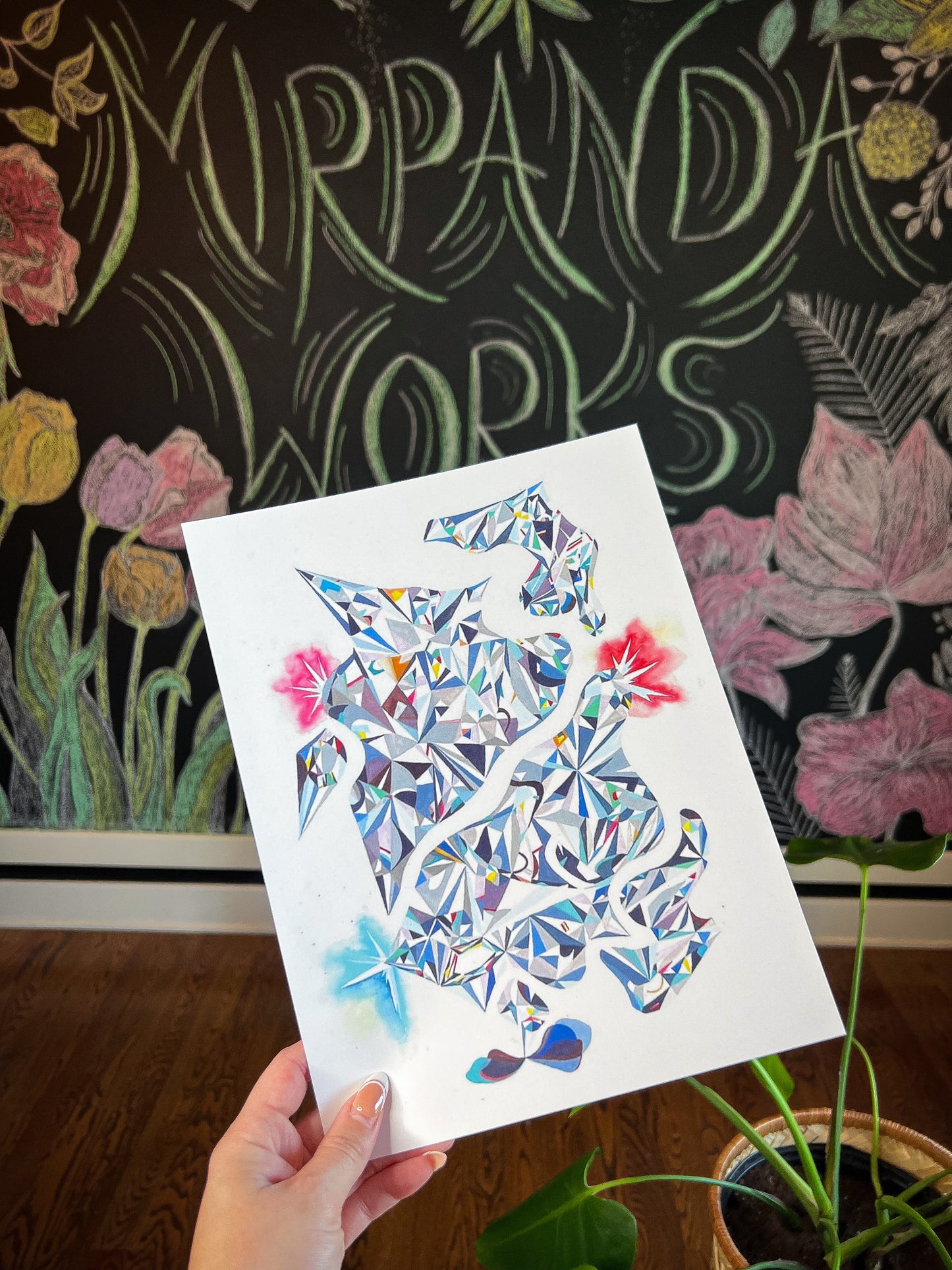 "Multi-Daimond," Fine Art Print
