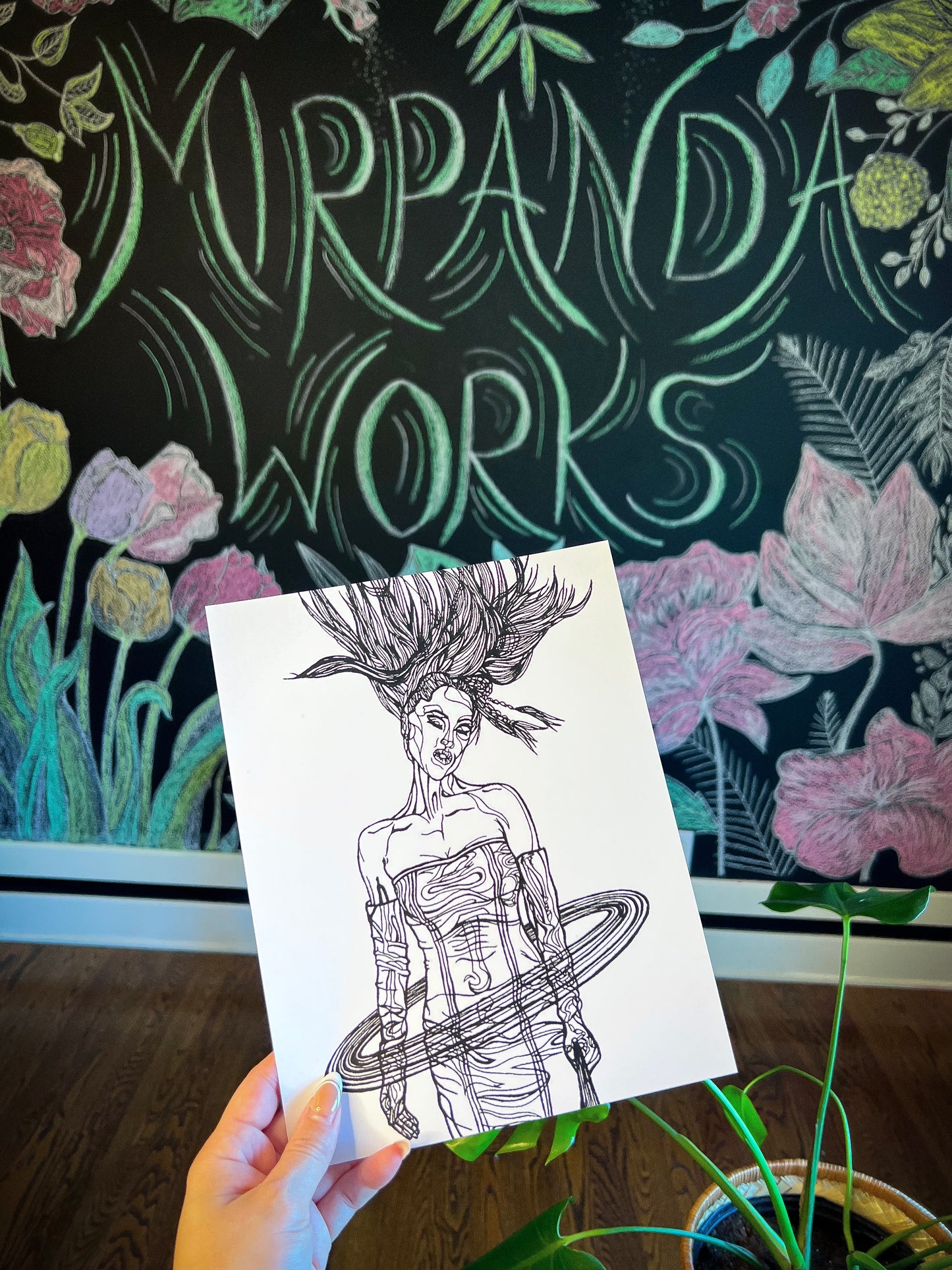 "PLANÈTE GAGA", tirage d'art