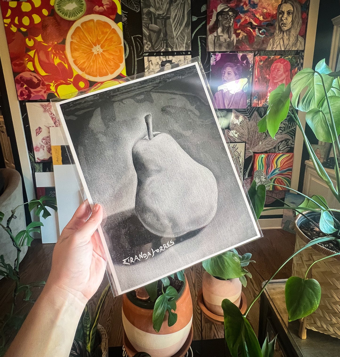 “Valued Pear,” Fine Art Print