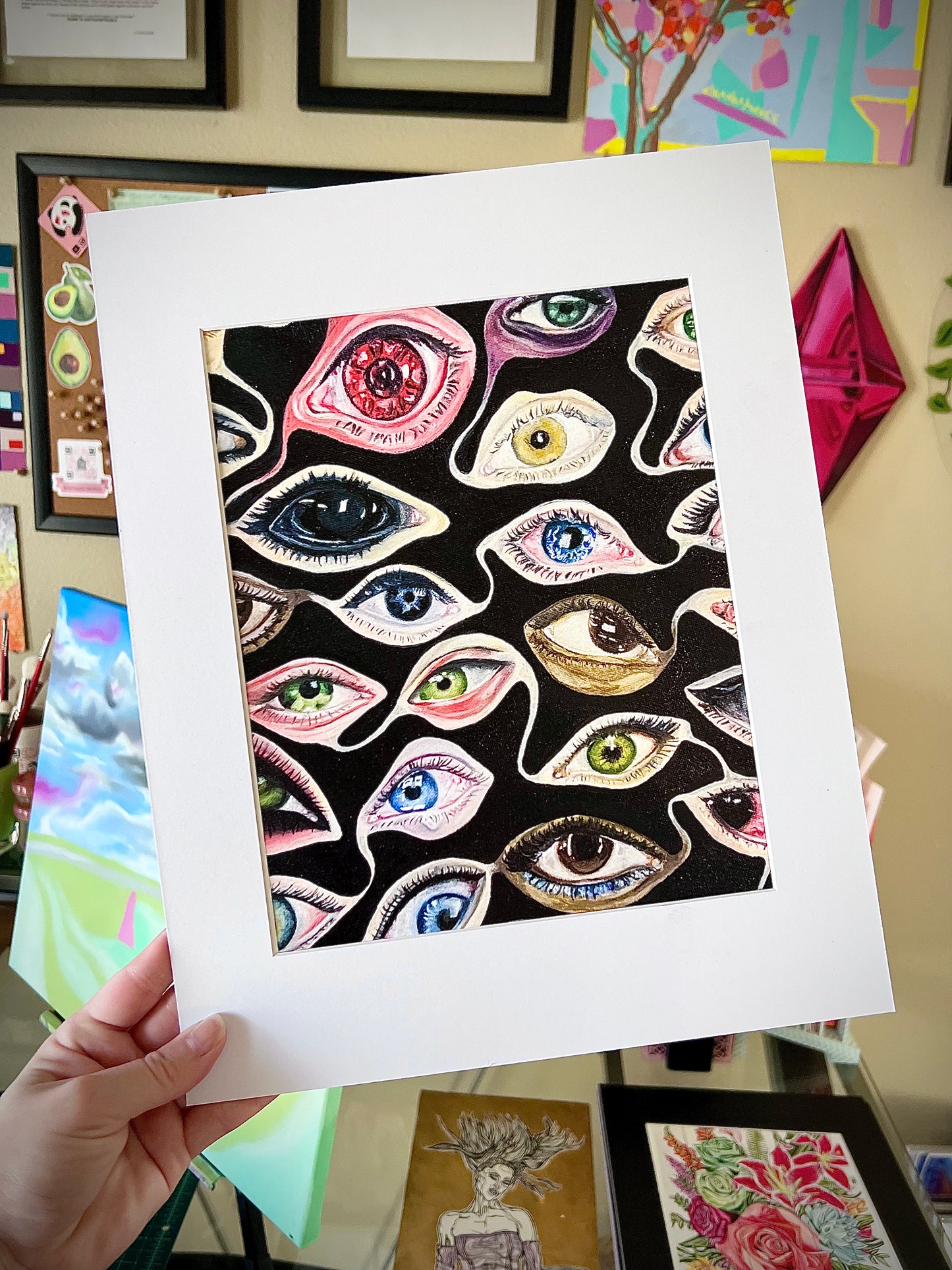 "VOIR CES OS", Tirage d'art