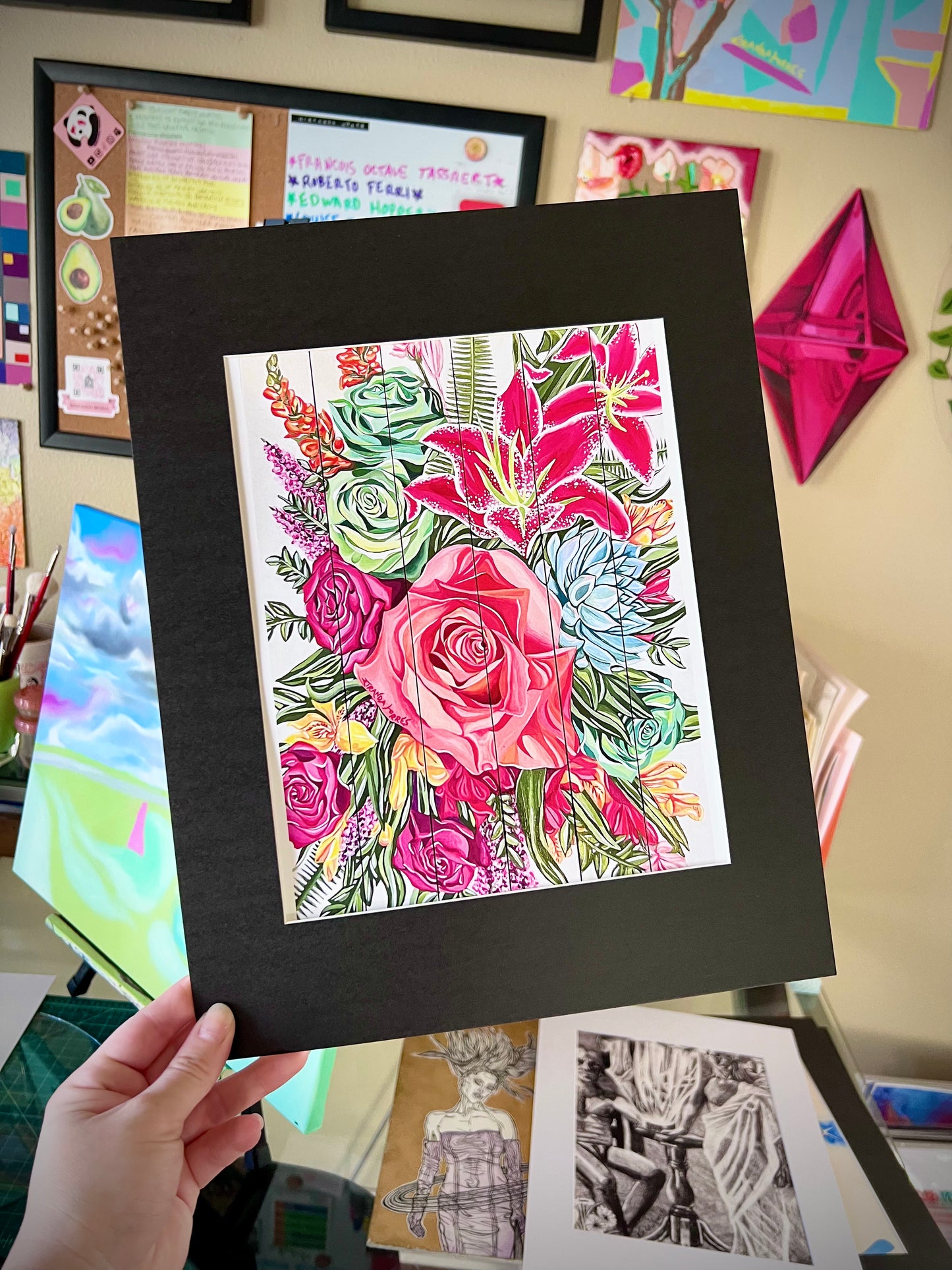 « FLEURS en BLOOM », tirage d’art