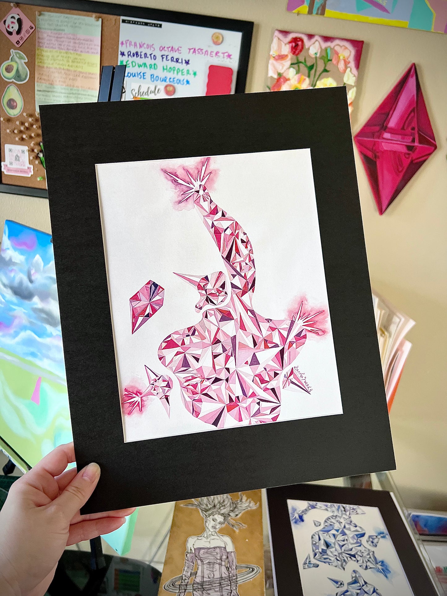 "Pink Diamond," Fine Art Print