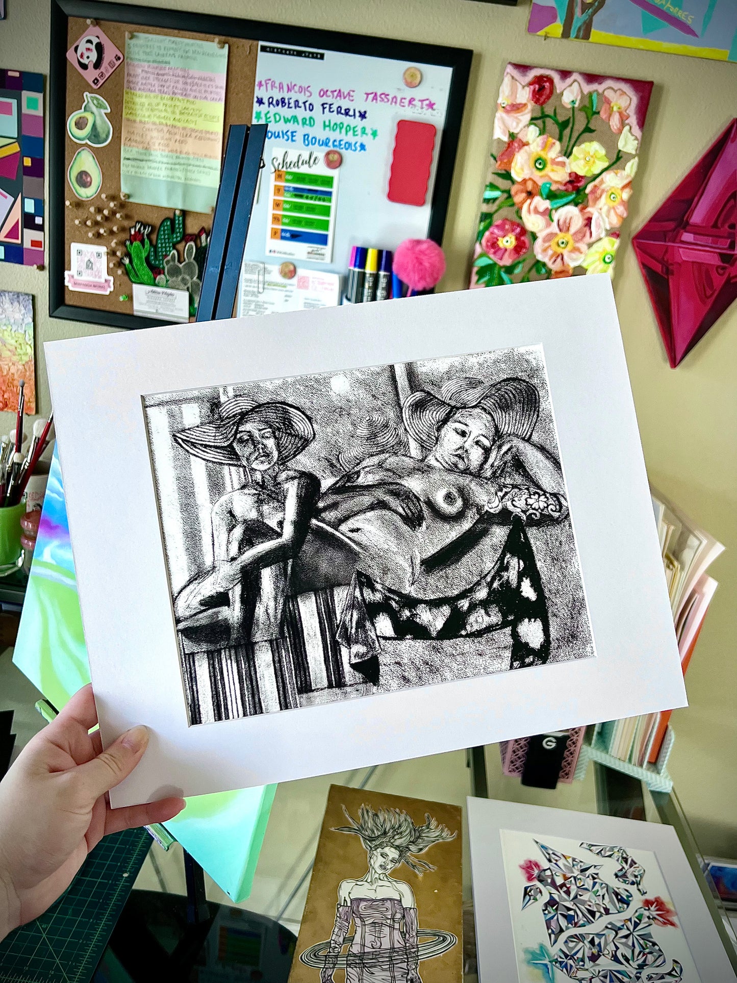"Loisirs", tirage d'art