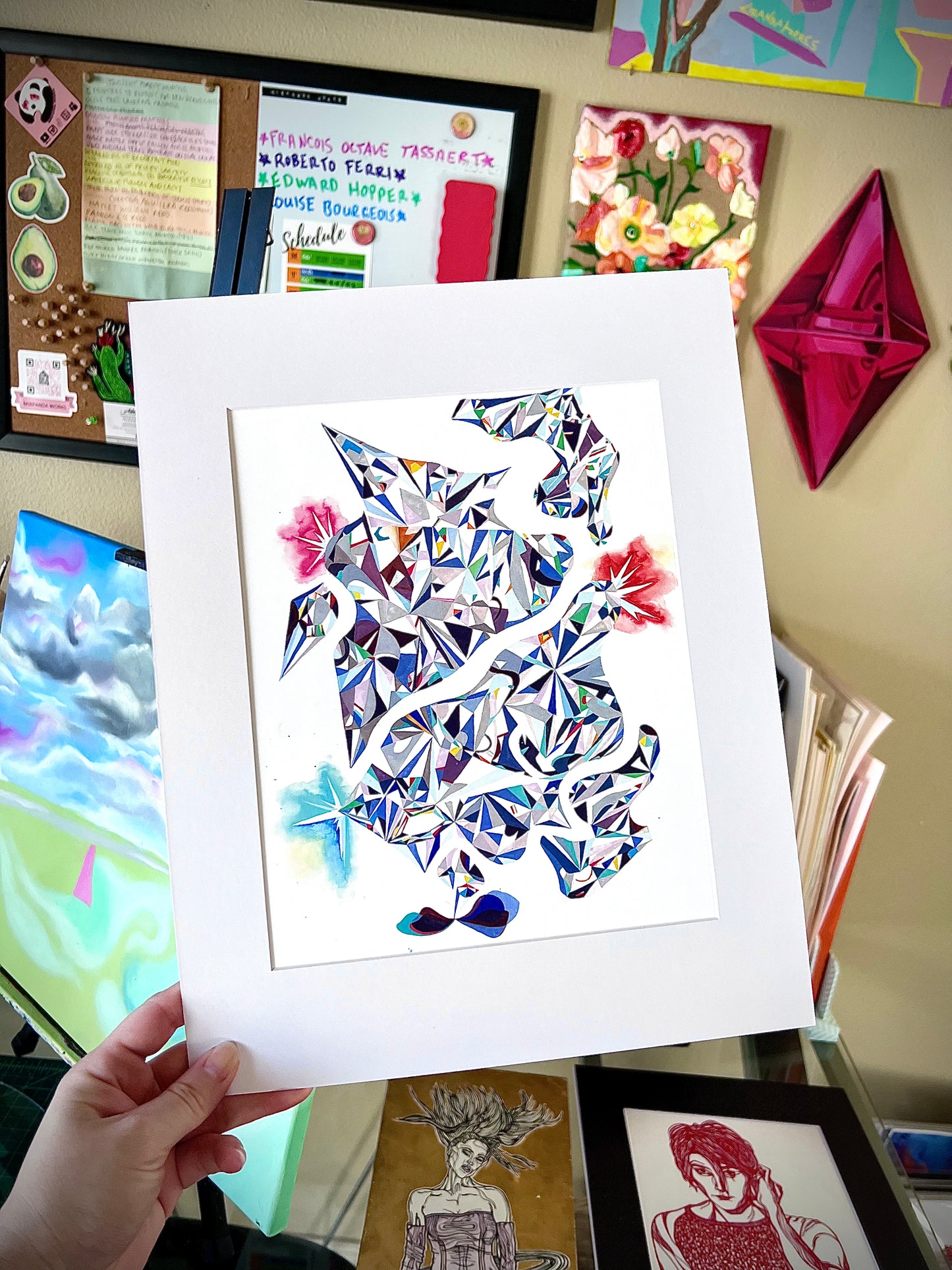 "Multi-Daimond," Fine Art Print