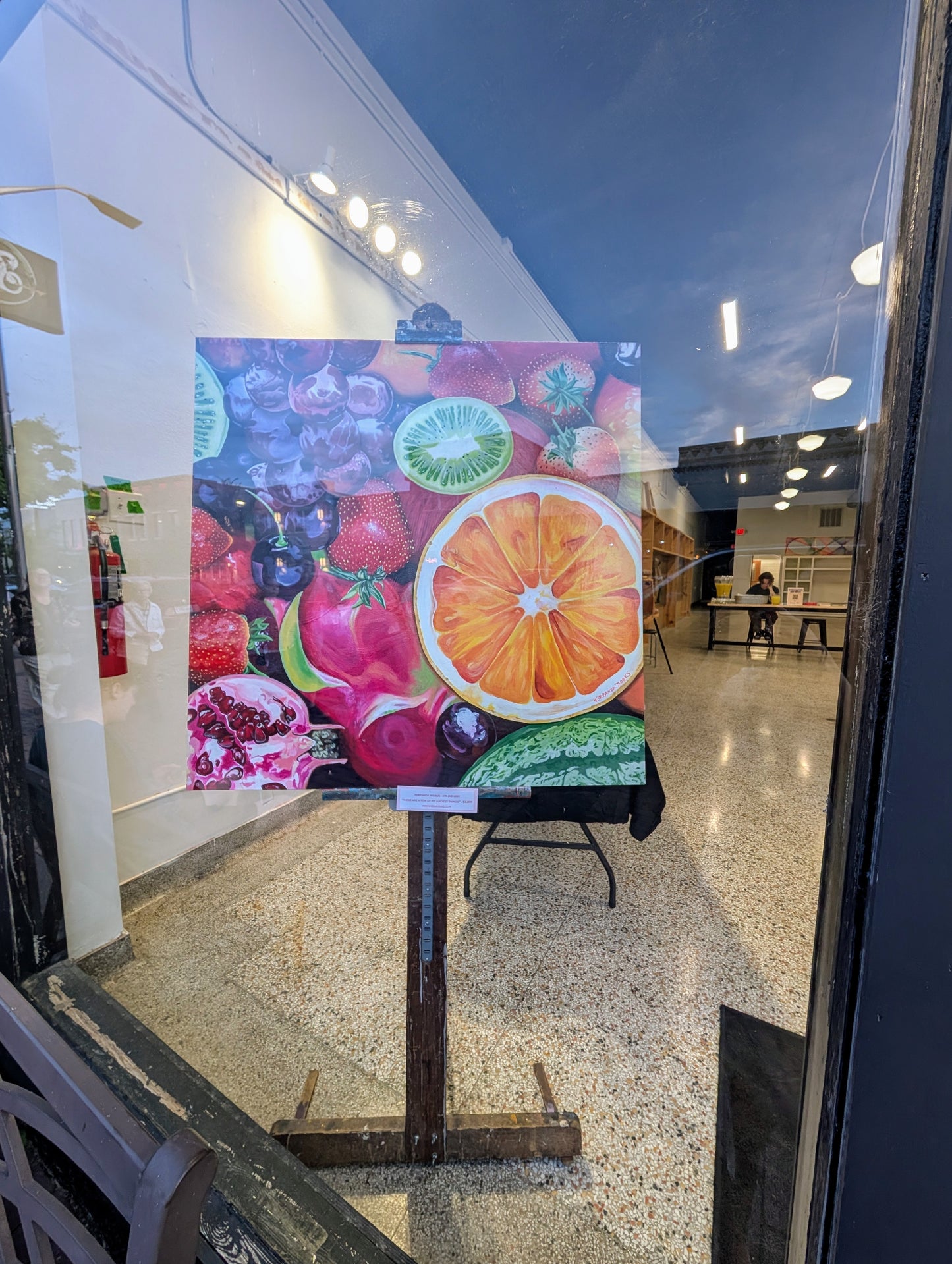 Vibrant and Realistic Fruit Painting, “These Are A Few Of My Juiciest Things” 🍓🥝🍇🍊