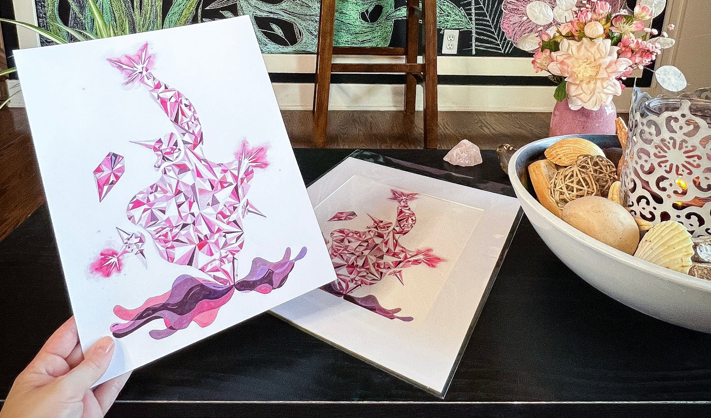 "Pink Diamond," Fine Art Print