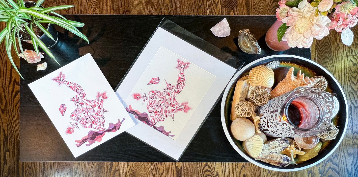 "Pink Diamond," Fine Art Print