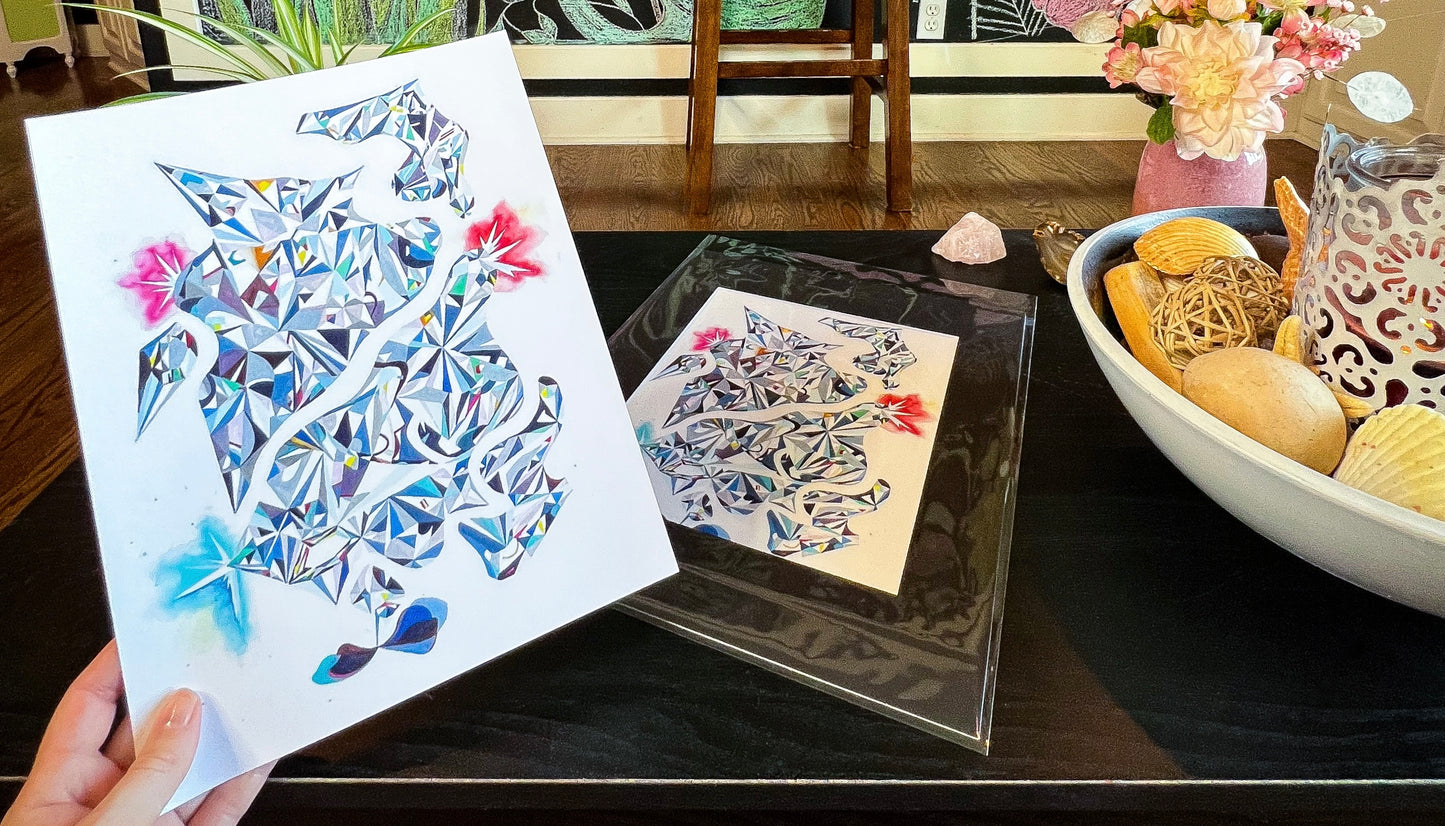 "Multi-Daimond," Fine Art Print