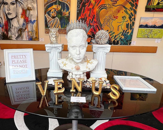 Mixed Media, Self-Portrait Sculpture Bust, “Goddess Of Love: Venus!”