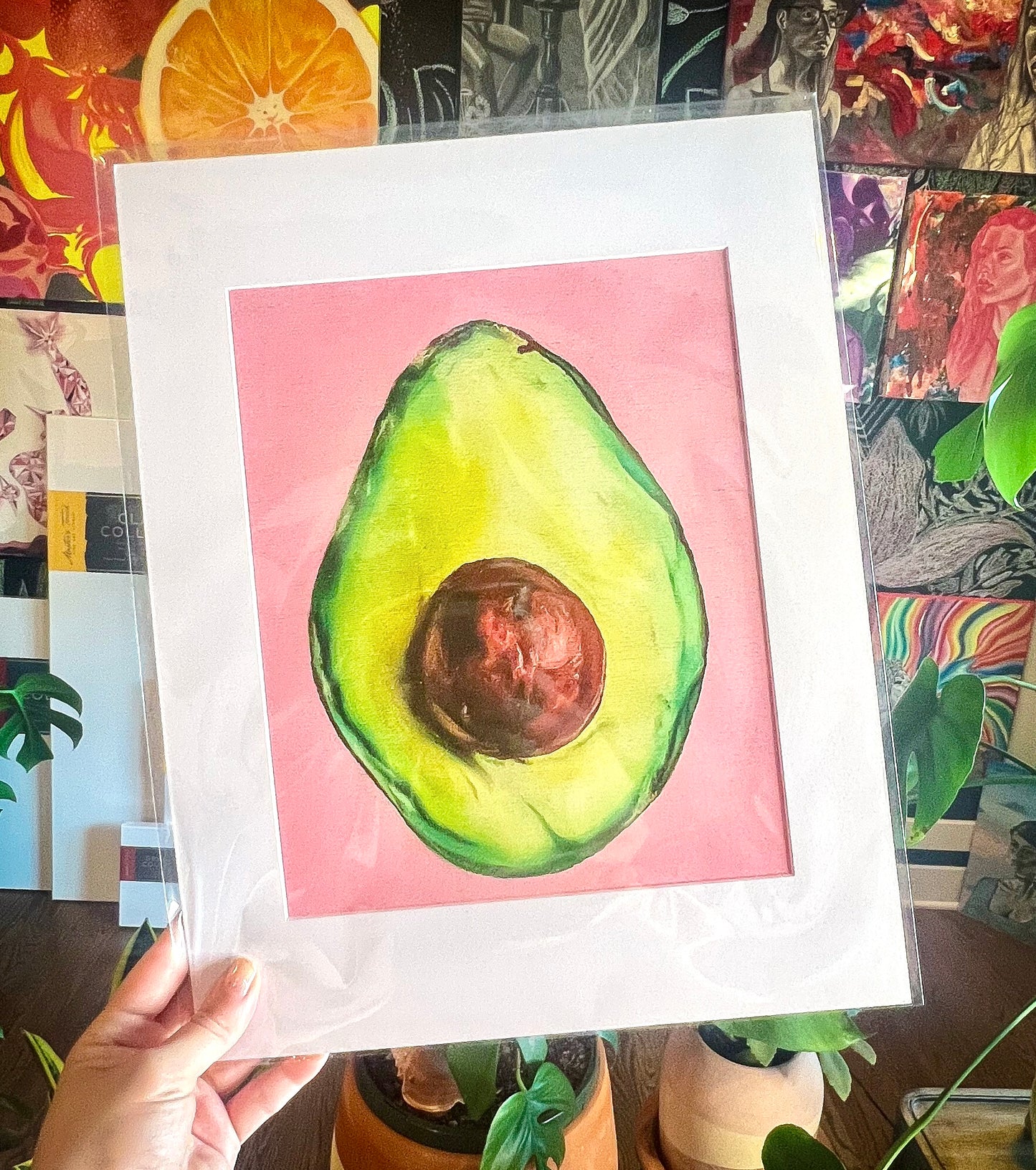 “It’s An Avocado…Thankssss…,” Fine Art Print