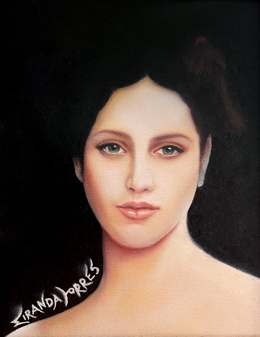 A Realistic and Classic Master-Copy, Portrait Oil Painting, "Aphrodite"